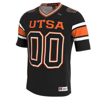UTSA Roadrunners Lightweight Collegiate Football Blackout Fashion Jersey
