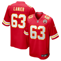 Kansas City Chiefs Willie Lanier Red Retired Player Jersey
