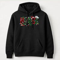 Plaid Festive Medical Hoodie, Christmas Nurse Hoodie, Nursing Student Holiday Hooded Sweatshirt, Adorable Xmas Nurse Hoodie, RN Winter Present