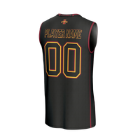 Iowa State Cyclones Lightweight Collegiate Basketball NIL Pick-A-Player Fashion Jersey - Black