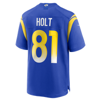 Los Angeles Rams Torry Holt Royal Game Retired Player Jersey