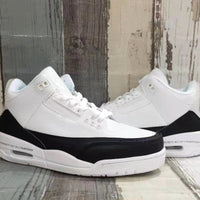 Sneakers, White Black Colorway, Lace Up Design, Casual Gift for Sneaker Fans