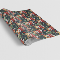 Dog Sweater Holiday Wrapping Paper, Corgi Christmas Wrapping Paper, Adorable Puppy Gift Wrapping Paper, Xmas Wrap for Corgi Lovers