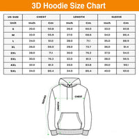 Personalized Dog Lover Hoodie, Custom Christmas Dog Santa Hoodie, 3D Print Holiday Pullover Hoodie, Dog Santa Xmas Sweatshirt