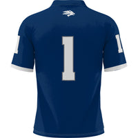 #1 Nevada Wolf Pack Football Jersey - Navy