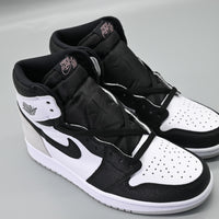 Sneakers, Black Gray Colorway, Lace Up Design, Casual Gift for Sneaker Fans