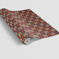Geometric Pet Pattern Gift Wrap, Havanese Dog Wrapping Paper, Adorable Puppy Christmas Wrapping Paper, Dog Lover Birthday Present Wrap