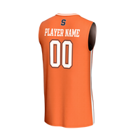 Syracuse Orange Lightweight Collegiate Basketball NIL Pick-A-Player Fashion Jersey - Orange