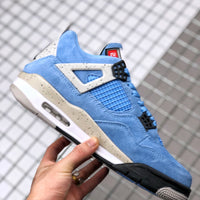 Sneakers, University Blue Colorway, Lace Up Design, Casual Gift for Sneaker Fans