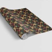 Baroque Dog Breed Holiday Gift Wrap Roll, Shih Tzu Christmas Wrapping Paper, Adorable Puppy Winter Present Paper, Dog Lover Xmas Gift Wrapping
