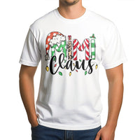 Festive Grandma Claus Shirt, Mimi Claus Christmas T-Shirt, Holiday Graphic Tee, Adorable Christmas Mimi Shirt, Grandma Christmas Present T-Shirt