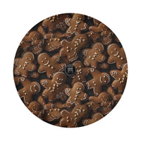 Festive Christmas Tire Cover, Gingerbread Cookie Spare Tire Cover, Holiday Winter Spare Tire Cover, Xmas Jeep SUV Holiday Present Decor