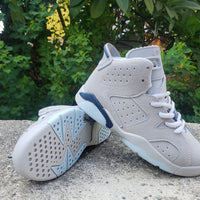 Sneakers, White Blue Colorway, Lace Up Design, Casual Gift for Sneaker Fans