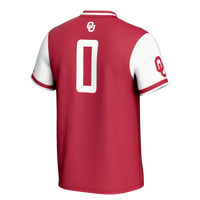 #0 Oklahoma Sooners Lightweight Softball Jersey - Crimson
