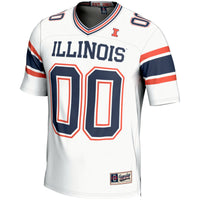 Illinois Fighting Illini NIL Pick-A-Player Football Jersey - White