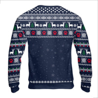 67th Birthday Holiday Sweater, Not Naughty Just 67 Ugly Christmas Sweater, Reindeer Paw Print Sweatshirt, Humorous 67 Year Old Xmas Present