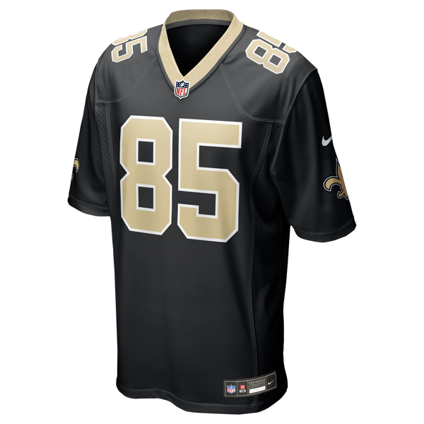 New Orleans Saints Jontre Kirklin Black Team Game Jersey