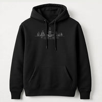 Minimalist Christian Christmas Hoodie, Oh Come Let Us Adore Him Hoodie, Line Art Faith Holiday Pullover, Nativity Religious Church Hoodie