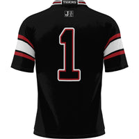 #1 Jackson State Tigers Football Jersey - Black