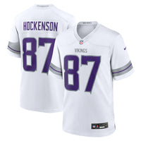 Minnesota Vikings T.J. Hockenson White Alternate Game Player Jersey