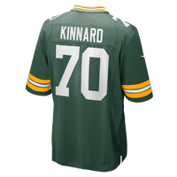 Green Bay Packers Darian Kinnard Green Team Game Jersey
