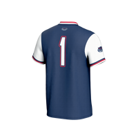 #1 Florida Atlantic Owls Lightweight Collegiate Softball Fashion Jersey - Navy