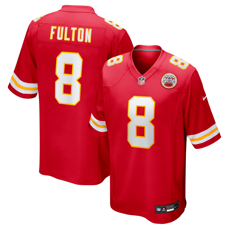 Kansas City Chiefs Kristian Fulton Red Team Game Jersey