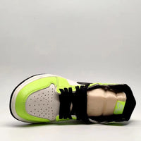 Sneakers, Neon Green Colorway, Lace Up Design, Casual Gift for Sneaker Fans