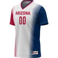Arizona Wildcats Pick-A-Player NIL Lightweight Soccer Jersey - White