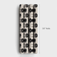 Dog Reindeer Antlers Gift Wrap, Black Labrador Christmas Wrapping Paper, Adorable Pet Holiday Wrapping Paper, Xmas Dog Lover Gift Wrapping Paper