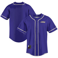 James Madison Dukes Lightweight Baseball Jersey - Purple