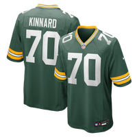 Green Bay Packers Darian Kinnard Green Team Game Jersey