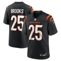 Cincinnati Bengals Tahj Brooks Black Team Game Jersey