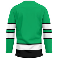 North Dakota Hockey Jersey - Kelly Green