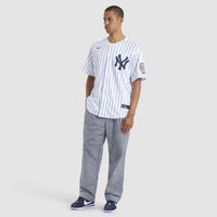 New York Yankees CC Sabathia White 2025 Baseball Hall of Fame Name & Number Retired Replica Jersey