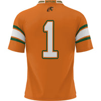 #1 Florida A&M Rattlers Football Jersey - Orange