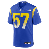 Los Angeles Rams Ty Hamilton Royal Team Game Jersey
