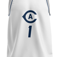 UC Davis Aggies Lightweight Collegiate Basketball Fashion Jersey - White