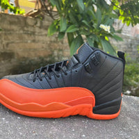 Sneakers, Black Red Colorway, Lace Up Design, Casual Gift for Sneaker Fans