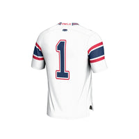 #1 Florida Atlantic Owls Lightweight Football Jersey - White