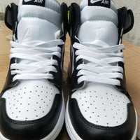 Sneakers, Black Yellow Colorway, Lace Up Design, Casual Gift for Sneaker Fans