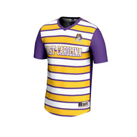 #1 ECU Pirates Lightweight Soccer Fashion Jersey - Purple