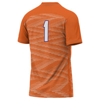 #1 Clemson Tigers Lightweight Soccer Jersey - Orange