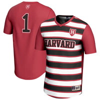 #1 Harvard Crimson Lightweight Soccer Fashion Jersey - Crimson