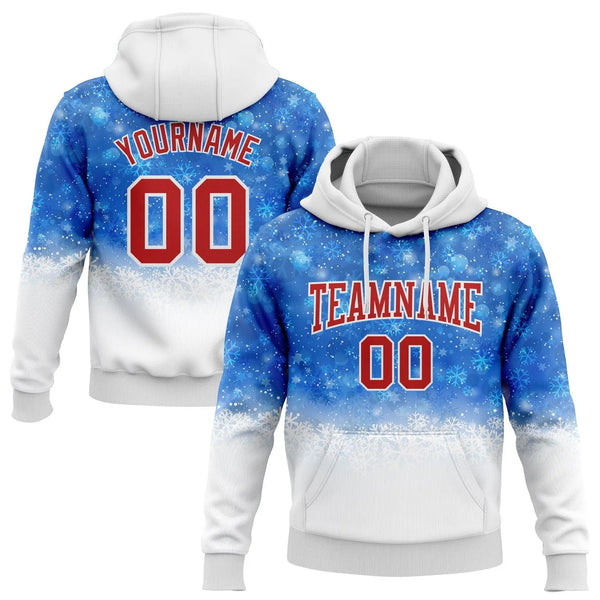 Personalized Name and Number Hoodie, Custom Christmas Snowflake Hoodie, Festive Holiday Hoodie, Winter Sports Sweatshirt, Xma