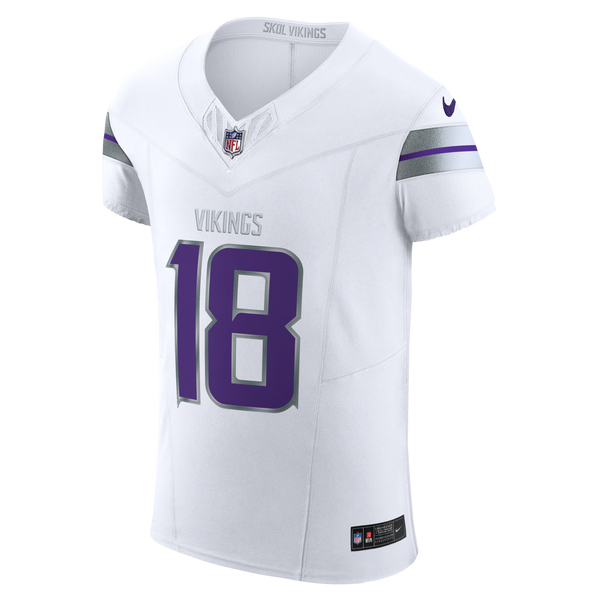 Minnesota Vikings Justin Jefferson White Alternate Vapor F.U.S.E. Elite Player Jersey