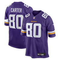 Minnesota Vikings Cris Carter Purple Game Retired Player Jersey