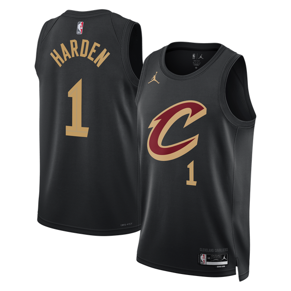 Cleveland Cavaliers Statement Edition Swingman Jersey - Black - James Harden
