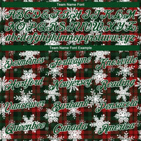 Snowflake Plaid Holiday Sweatshirt, Custom Christmas Hoodie, Personalized Name Number Pullover Hoodie, Festive Winter Hoodie, Xmas Present