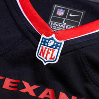 Houston Texans Graham Mertz Navy Team Game Jersey